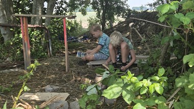 Buiten lezen!